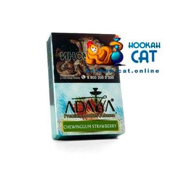Табак Adalya Chewing Gum Strawberry (Жвачка Клубника) 50г Акцизный - фото 1 Табак Adalya Chewing Gum Strawberry (Жвачка Клубника) 50г Акцизный - фото 1